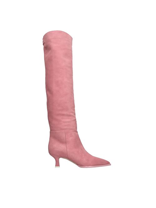 Stivali modello BEA-S in camoscio 3JUIN | BEA-S 055 DEVA VELOURROSA